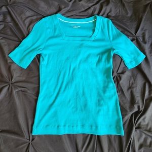 Turqouise shirt by Croft&Barrow